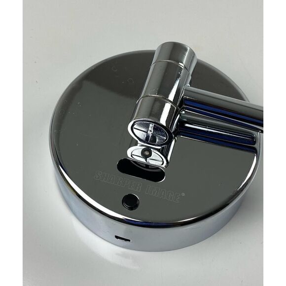 Sharper Image Wall Mounted Lighted Sensor Two Sided Makeup Mirror Chrome Finish - Picture 9 of 10